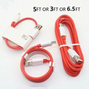 Original OnePlus DASH USB Type-C Cable Fast Charger Sync Cord For 3 3T 5 5T6T