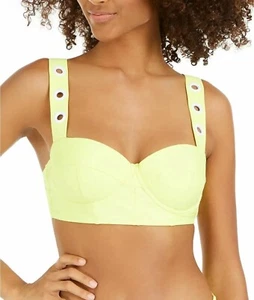 Bikini top de baño DKNY CITRUS con correa de ojal con alambre, EE. UU. mediano - Imagen 1 de 2