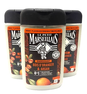 Le Petit Marseillais Duschgel 4 in 1 Blut Orangen & Safran Duschcreme 3x 250ml ! - Bild 1 von 3