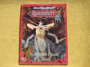 Van Richten's Guide to Fiends (Advanced Dungeons & Dragons Ravenloft ) 9477 1995 - Picture 1 of 8