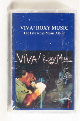 ROXY MUSIC ‎– Viva! Live 2000 US Reissue cassette SEALED Bryan Ferry - Image 1 of 2