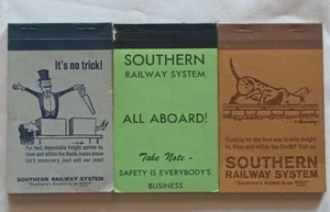 3 Vtg NEW SOUTHERN RAILWAY System Note Pads 1960ss Hunting Dog Magician Train RR - Picture 1 of 6