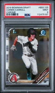 Corbin Carroll Chrome 2019 Bowman 1st BDC125 como nuevo PSA grado 9 - Imagen 1 de 6