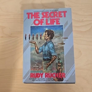 The Secret of Life - Hardcover By Rucker, Rudy - 1985 Hardcover With Dust Jacket - Picture 1 of 5