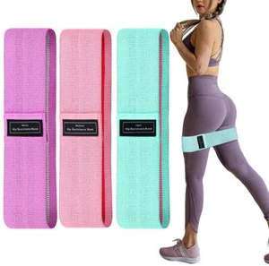 Bandas de cadera para mujer tela de resistencia círculo fitness bucle piernas elásticas ejercicio - Imagen 1 de 6