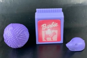 Barbie Muñeca Mascota Accesorios Juguete Ratón Perro Comida Juego De 3 De Colección - Imagen 1 de 2