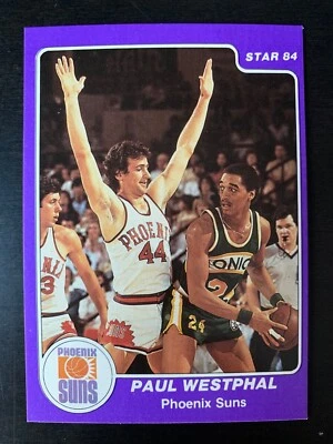 🏀 1983-84 Star Company NBA Basketball Singles - Pick A Card - Near Mint 🏀 - Image 1 of 4