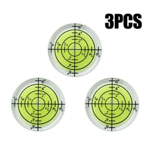3pcs 32mm Bubble Level High Precision Level Round Bubble Circular Measuring Mini - Picture 1 of 12