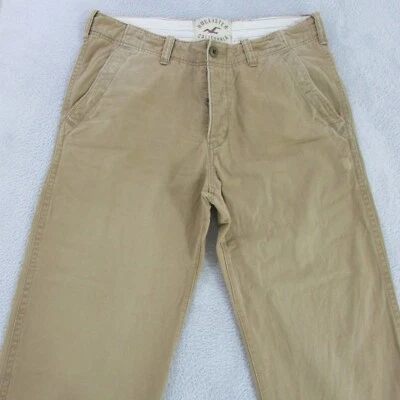 Hollister Pants Mens W36 L28 Brown Regular Straight Button fly - Image 1 of 4