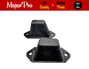 1949-1951 Plymouth Dodge Desoto Chrysler Front Leaf Spring Rebound Bumpers - Picture 1 of 9