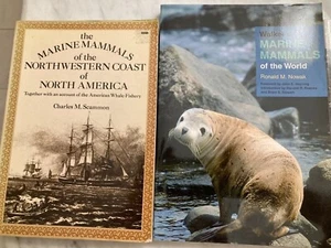 3 excellent books technical MARINE MAMMALS mammology seals whales whaling - Foto 1 di 9