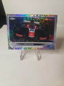 Coches de Fórmula 1 F2 cromados 2022 mini refractor de diamante/299 Richard Verschoor #145 - Imagen 1 de 3