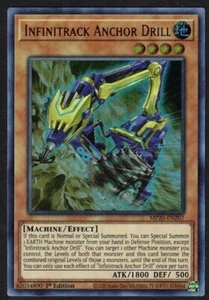 Yugioh Infinitrack Anchor Drill MP20-EN207 Ultra Rare 1st Ed - MP - Bild 1 von 2