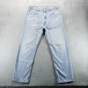 Jeans De Colección Levis 505 Para Hombre 36x30 Regular Recto Lavado Ligero Y2K Denim a - Imagen 1 de 12