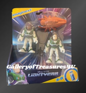 Disney Imaginext Lightyear Buzz Lightyear & Alisha Hawthorne Space Ranger Alpha - Picture 1 of 3