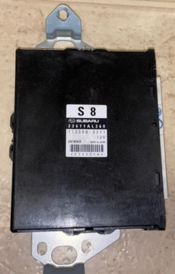 2006 斯巴鲁 Impreza WRX 2.5L 涡轮 AT 发动机电脑 ECU PCM ECM PN# 22611AL360 — 第 1/4 张图片