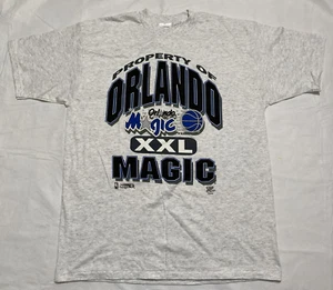 Camiseta De Colección Property Of Orlando Magic Talla XL Gris Puntada Única Fan Ropa Deportiva - Imagen 1 de 6