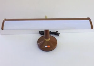 Vintage Imar Industrial Tragbare Schwanenhals Schreibtischlampe Retro Braun - Bild 1 von 12