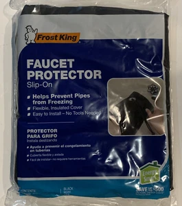 Frost King Slip-On Winter Outdoor Faucet Protector- Cover - Protects Pipes  (K) - Picture 1 of 2