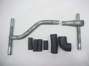Original '63 - '65 Corvette Rochester fuel injection idle air tubes with hoses - Picture 1 of 8