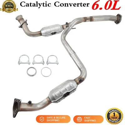 Catalytic Converter Chevrolet Silverado 2500 HD 3500 HD 6.0L 2007-10 Direct Fit Foto 1 de 4
