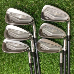Ping i210 Iron Set 6pcs 5-W Flex R Regular ALTA JCB RED Orange Dot - Picture 1 of 8