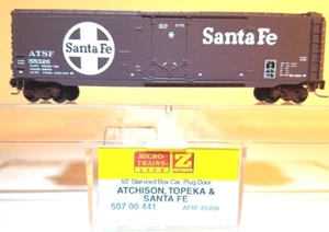 Z MTL 507 00 441 50ft Box Car Plug Door Santa Fe/ATSF - Picture 1 of 4