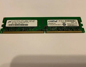 Crucial 2GB DDR2 PC2-6400 240 Pin 800MHz DIMM CT25664AA800 Desktop RAM Memory - Picture 1 of 2