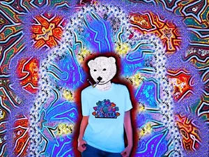 RAW HEADS #163 She Bear 1 von 1 Digital Street Art Brut von RabidArtWork - Bild 1 von 1