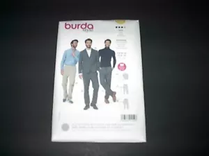Burda Pattern 5955 Men's Semi-Fitted Casual Suit ~ Jacket / Pants 36 ~ 46 Unc - Picture 1 of 3