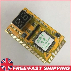 3 in 1 Diagnostic Post Card Mini PCI PCI-E LPC PC Analyzer Tester - Afbeelding 1 van 6