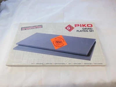 G SCALE PIKO GRUND PLATTEN SET 62005 ERWEITERBAR NEW IN BOX - Image 1 of 4