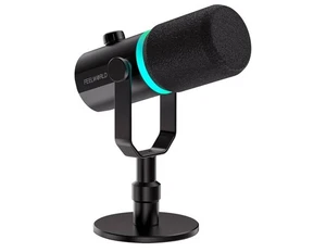 FEELWORLD PM1 Microfono Dinamico XLR USB Podcast Gaming Streaming con Base - Imagen 1 de 6
