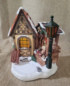Goebel Hummelscape "Bavarian Market" Lighted * MUSICAL ** #2098-D - Picture 1 of 6