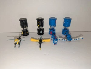 Monsuno Toy Lot Of 4 Blue Black - Picture 1 of 3