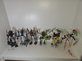 Lego Bionicle MISTIKA (8688-8696) - Near Complete Sets 2008 Toa and Makuta READ