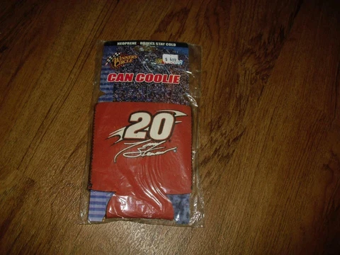 Tony Stewart coozey beer holder pop cooler NASCAR #20 NEW Home Depot Last1 Rare Cover