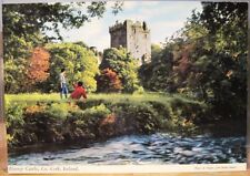 Irish Postcard Lush BLARNEY CASTLE Tower Stone Ireland E Nägele John Hinde 2/2