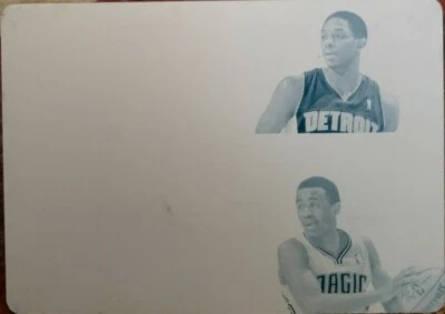 Brandon KNIGHT Doron LAMB 2012-13 Dual Rookie Signature PRINTING PLATE #1/1 of 1 - Image 1 of 2