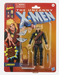 Figura de acción Hasbro Marvel Legends The Uncanny X-Men serie retro Longshot 6” - Imagen 1 de 8