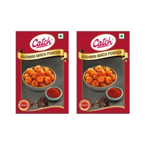 Organic Spice Kashmiri Chilli Powder By Catch 100gm, 3.5 Ounce | Pack Of 2 - Picture 1 of 5