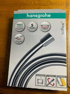 hansgrohe Isiflex shower hose 1.60 m, anti-kink and tangle free chrome 28276000 - image 1 of 3