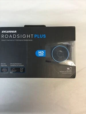 Видеорегистратор SYLVANIA Roadsight Plus 1080p HD, вид 120°, ночное видение, карта 16 ГБ - Изображение 1 из 4