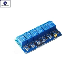 Relè MODULO SCHEDA ARDUINO 5V DC A 6 CANALI 220V 250V 10A AC RELAY SHIELD E LED - Imagen 1 de 2