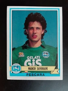 FIGURINA CALCIATORI PANINI 1992/93 PESCARA SAVORANI n° 262 NUOVA CON VELINA NEW - Bild 1 von 2