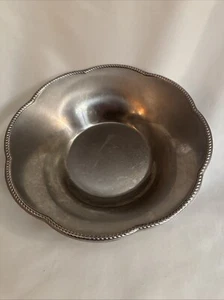 18/10 Stainless WMF Cromargan Scalloped Roped Edge Bowl Fraser's Italy 8” - Picture 1 of 4