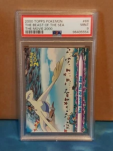 Topps Pokemon il film 2000 - #66 Bestia del mare PSA 9 - Low Pop! Scheda graduata - Foto 1 di 2