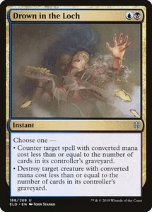 Ahogado en el lago 188 Trono de Eldraine Magic The Gathering Magic casi nuevo - Imagen 1 de 1