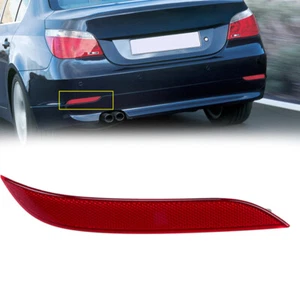 Right Side Rear Bumper Reflector Light Red For BMW E60 525i 530i 550i 2003-2007 - Picture 1 of 11