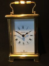  French jeweled timepiece. Bayard 8 Day Carriage Clock By  Duverdrey & Bloguel
